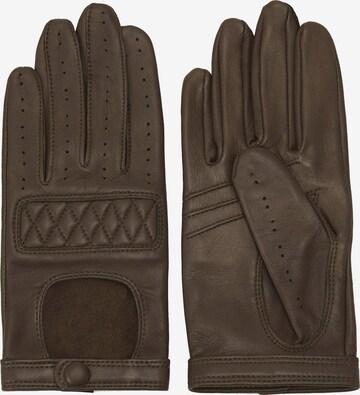 KESSLER Full Finger Gloves 'Hailey' in Green: front