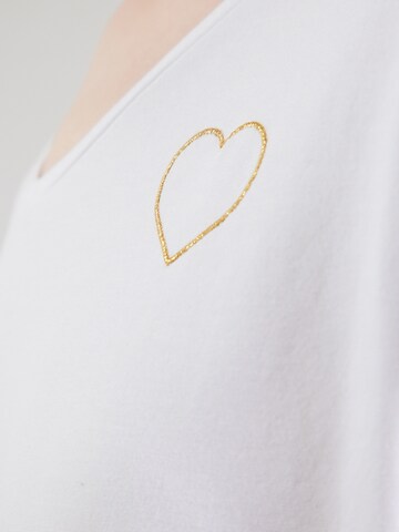 PIECES Shirts 'PCNEW BILLY' i hvid