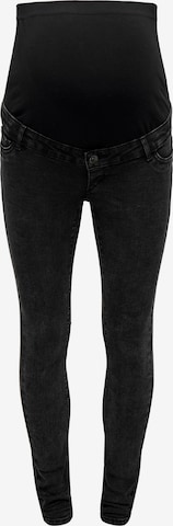 Only Maternity Skinny Jeans 'Rose' in Zwart