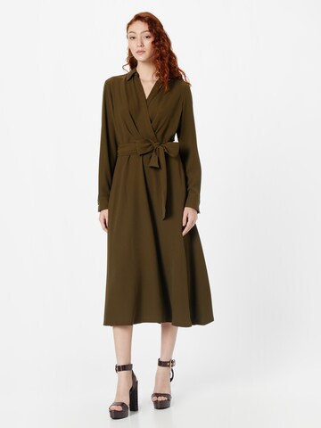 Lauren Ralph Lauren Shirt Dress in Green: front