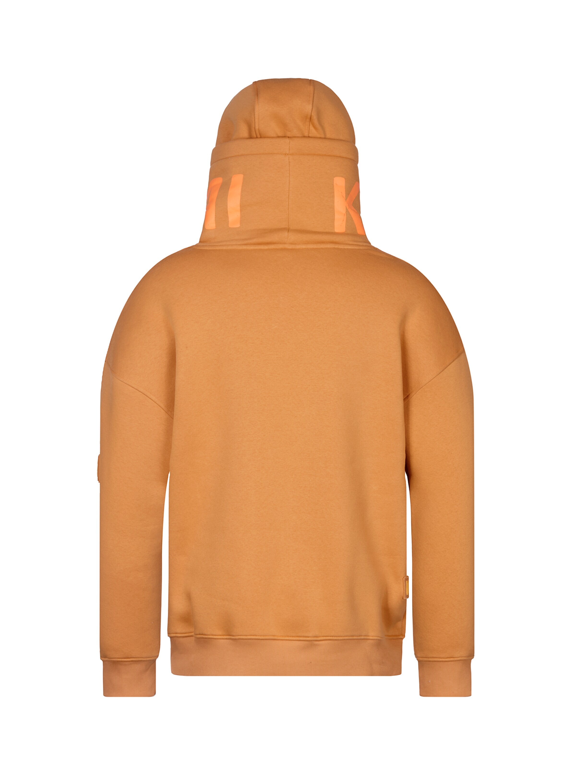 Koyumi Sweatshirt 'Break Your Neck' in Beige