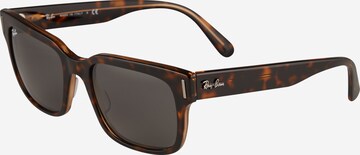 Lunettes de soleil 'JEFFREY' Ray-Ban en marron : devant