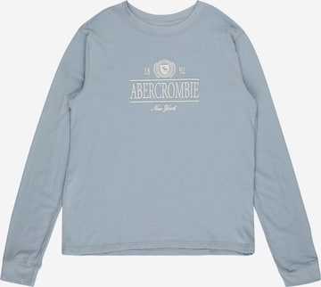 Abercrombie & Fitch Tričko – modrá: přední strana