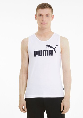 PUMA Performance Shirt in White: front