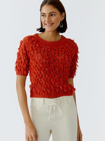 OUI Pullover in Orange: Vorderseite