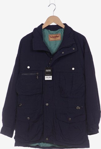 Schöffel Jacket & Coat in XXL in Blue: front