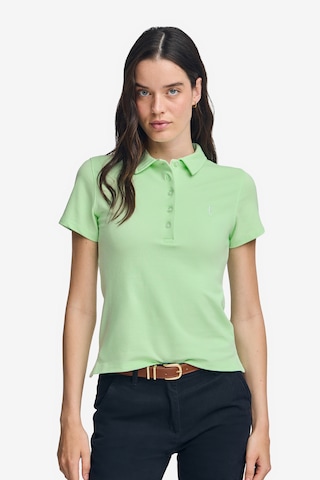 Polo Club Poloshirt in Grün: Vorderseite