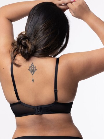 Sutien de tricou Sutiene alăptare 'Renee' de la Dorina pe negru