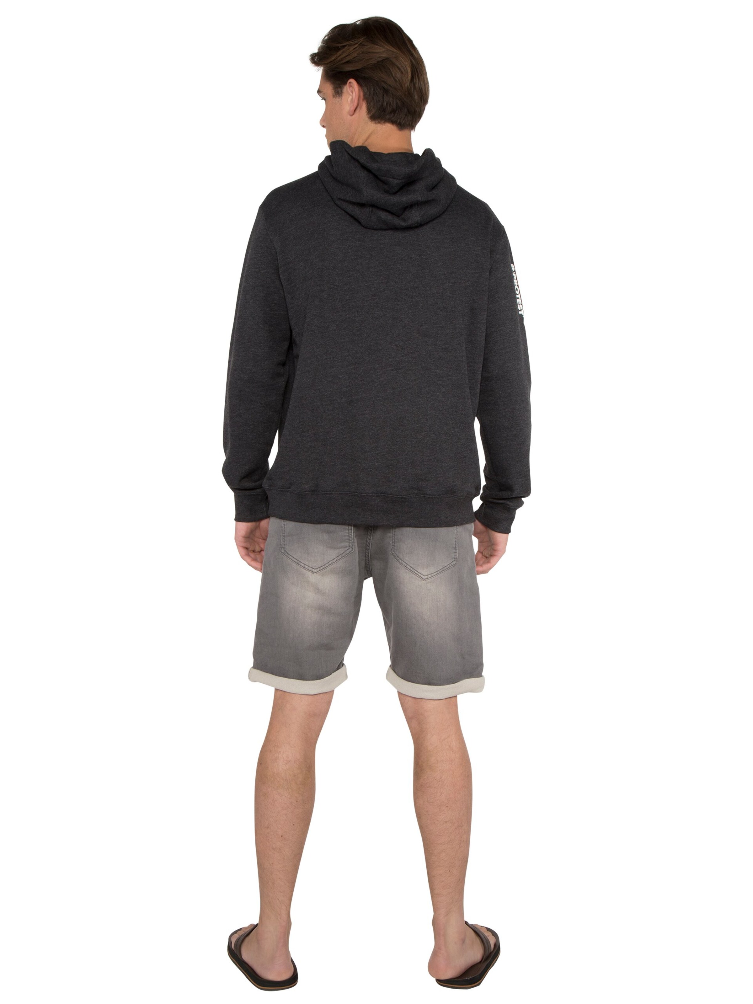 PROTEST Pullover 'CLASSIC LOGO HOODY'‌‌ in Schwarz