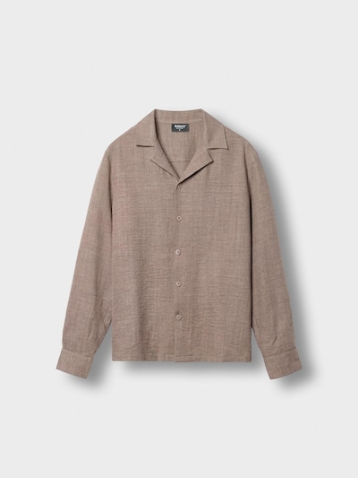 Burocs Button Up Shirt in XS in Taupe, Item view