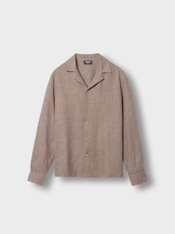 Burocs Regular Fit Hemd‌‌ in Grau: Vorderseite