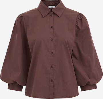 Camicia da donna di WE Fashion in marrone: frontale