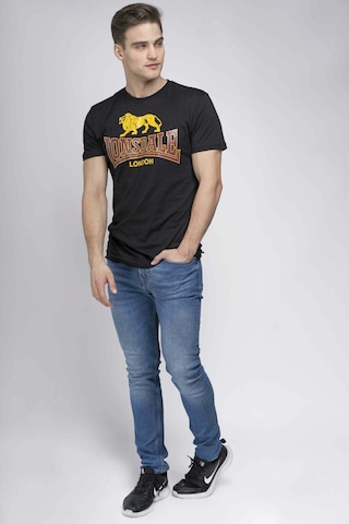 LONSDALE Shirt 'Taverham' in Zwart