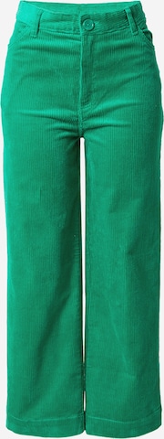 Monki Regular Pants in Green: front