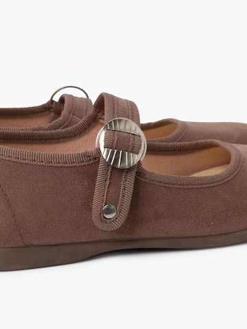 Pisamonas Ballet Flats in Grey