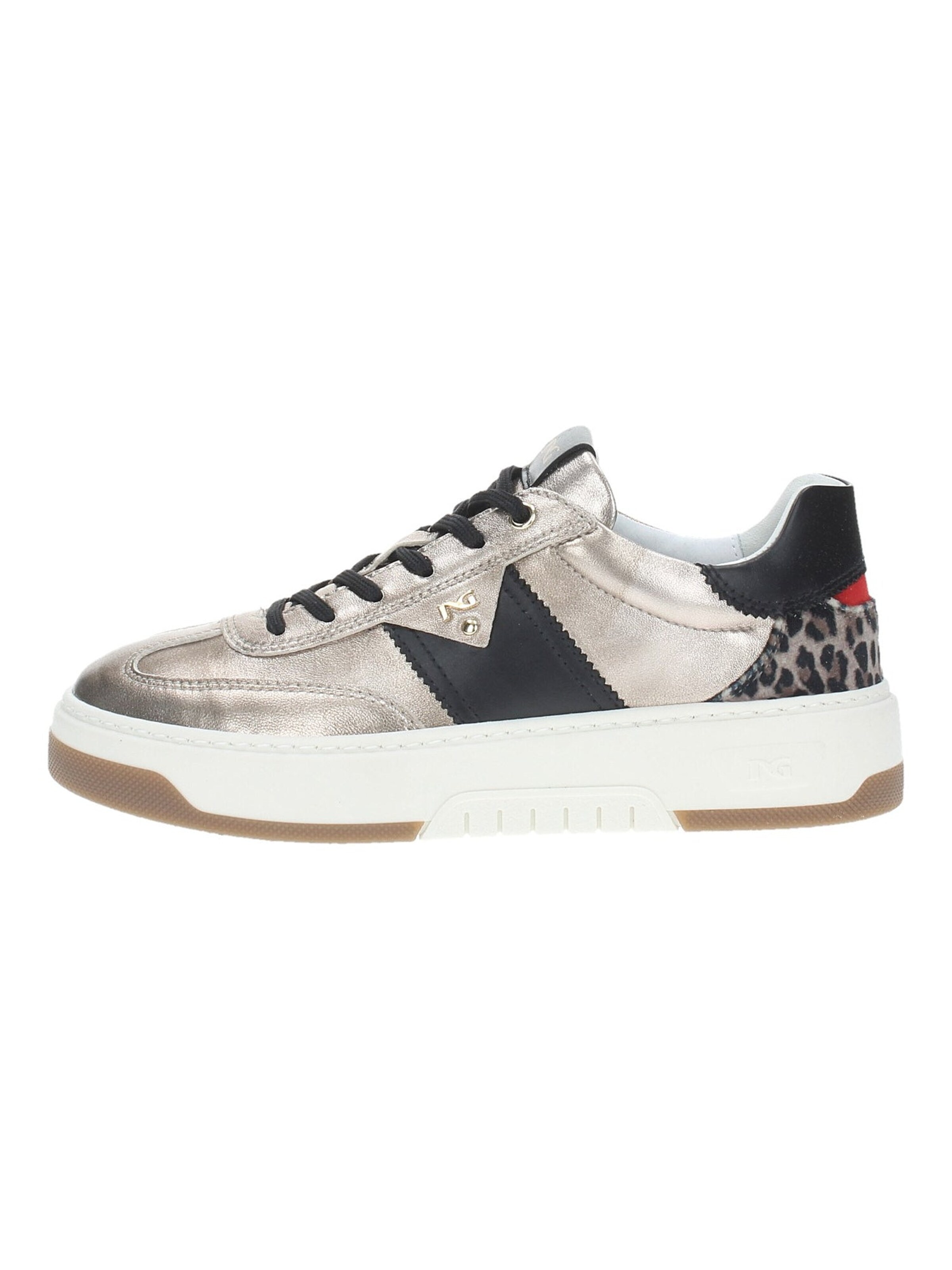 Sneaker bassa 'Nero Giardini I411647D' di Nero Giardini in oro: frontale