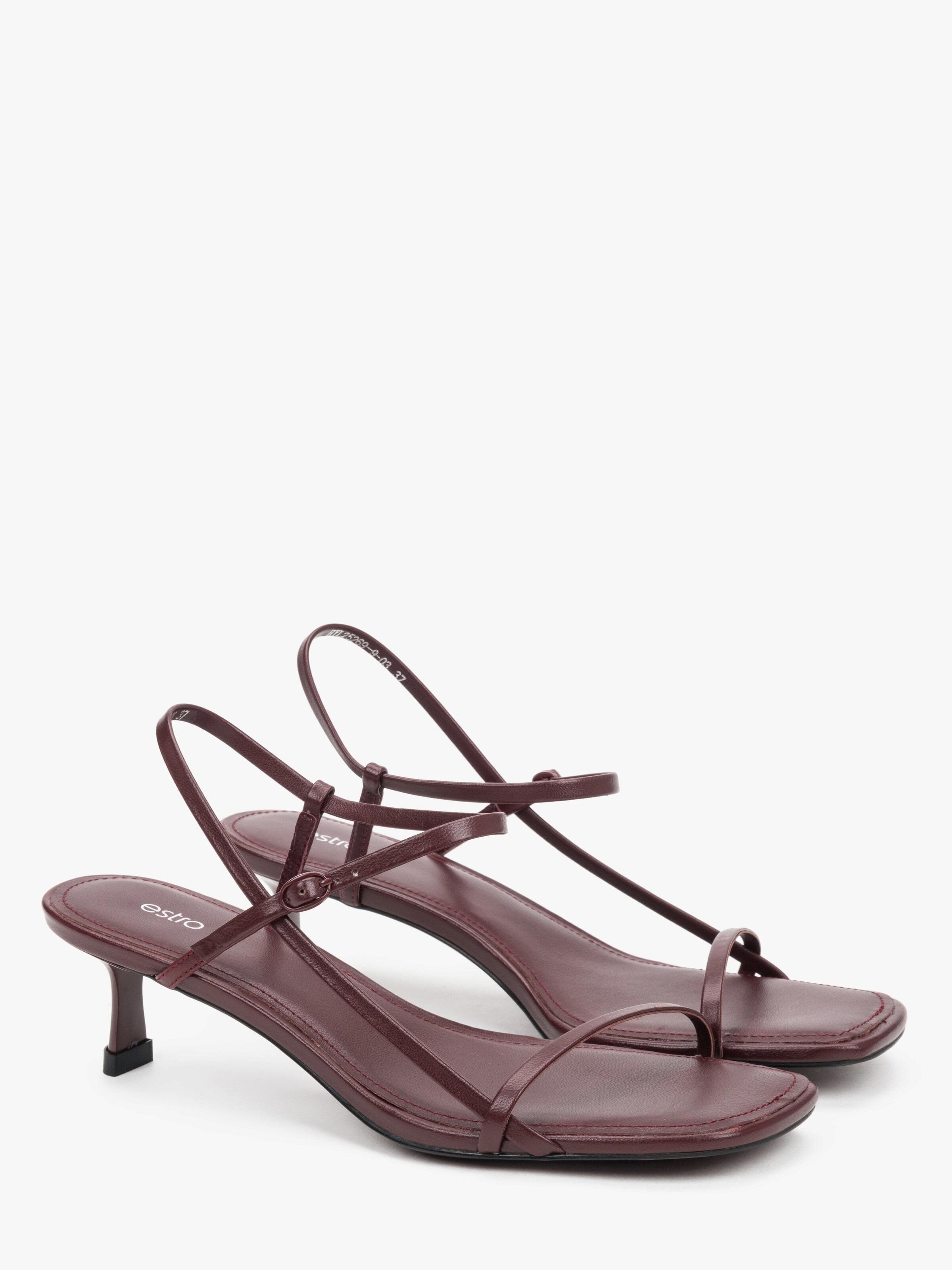 Estro Sandal '25269-9' i röd