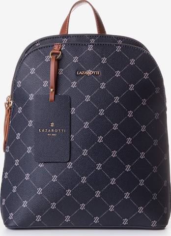 Lazarotti Backpack 'Palermo' in Blue: front