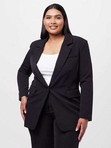 ONLY Carmakoma Blazer 'LANA-BERRY' in Schwarz: predná strana