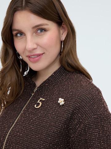 Veste mi-saison Fiorella Rubino en marron