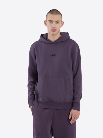 4F Sweatshirt in Purple: front