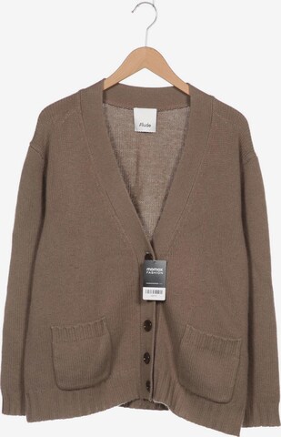 Allude Sweater & Cardigan in XL in Brown: front