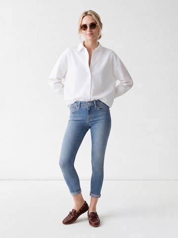 Mavi Skinny Jeans in Blue