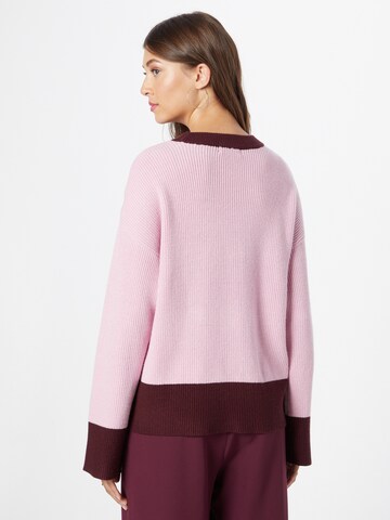 MSCH COPENHAGEN Pullover 'Ieke' in Pink