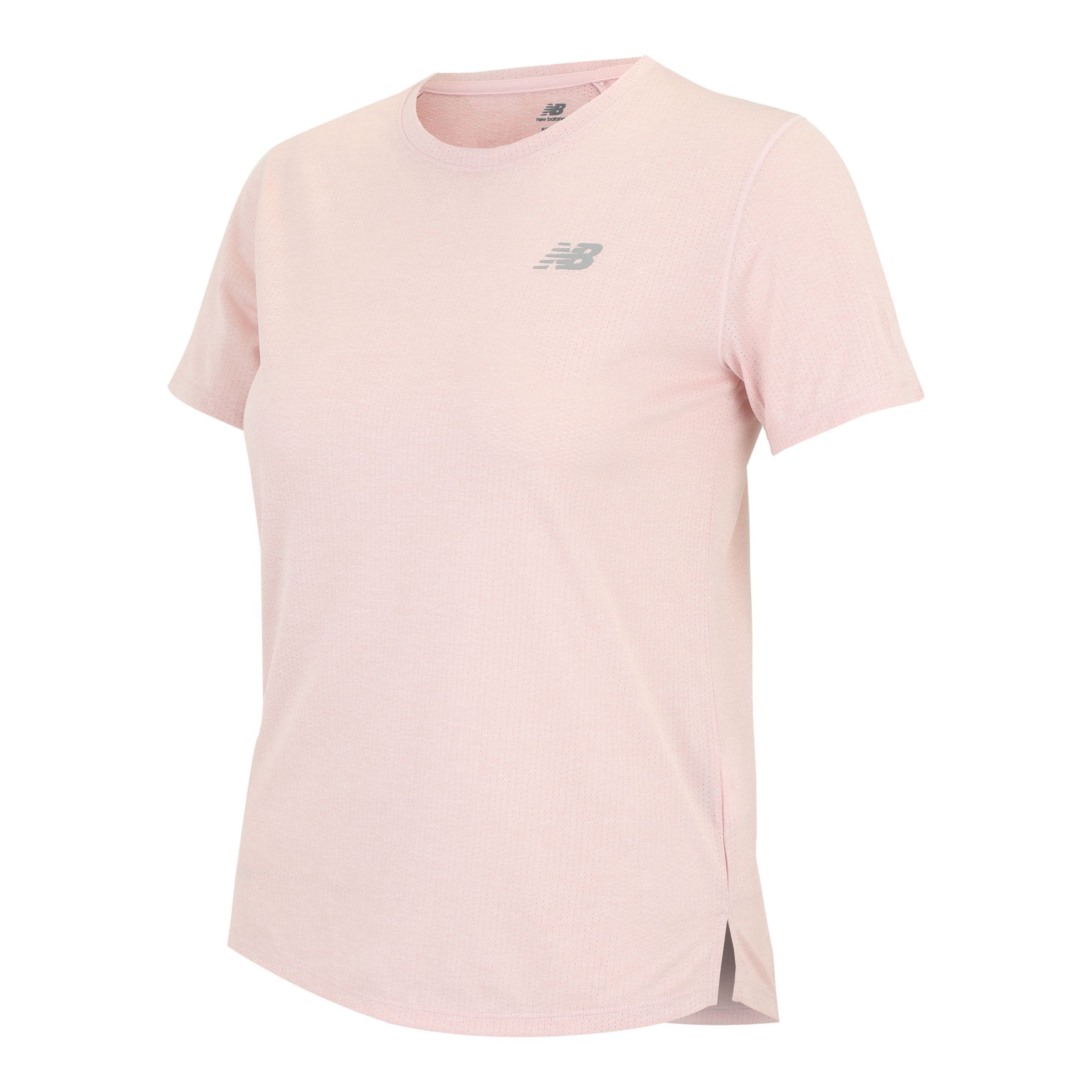 new balance Performance shirt 'Athletics' in Pink: front