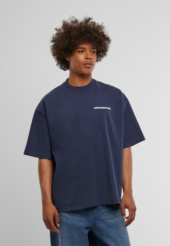 Maglietta di Prohibited in blu