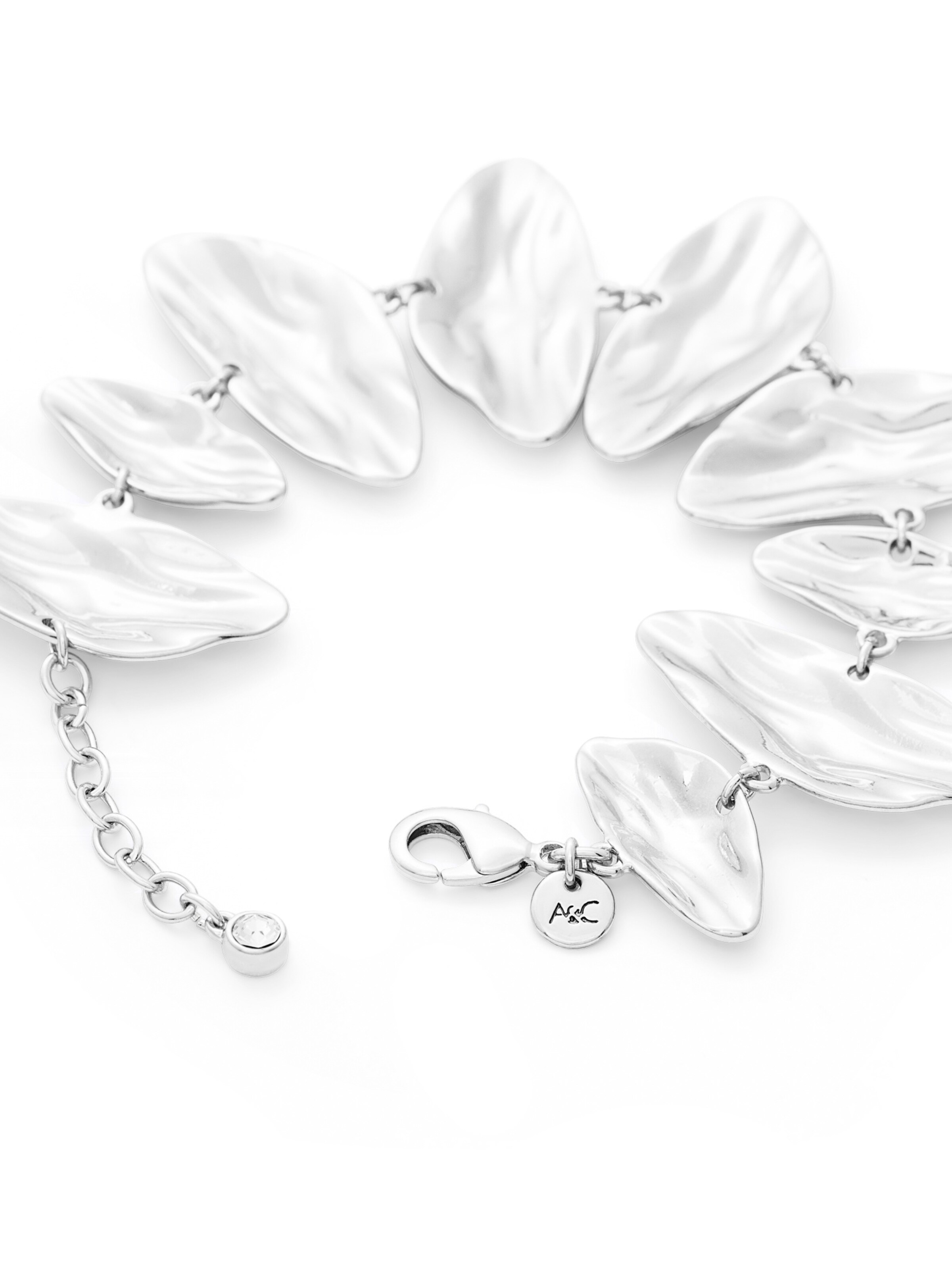 A&C Oslo – Nordic Design Jewellery Armband 'Swells' in Silber