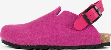 Bayton Slippers 'Noma' in Pink