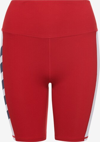 Superdry Workout Pants in Red: front