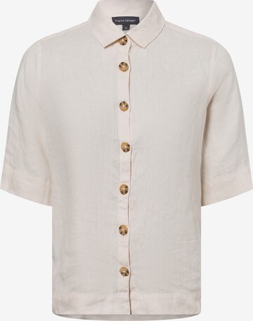 Franco Callegari Bluse in Beige: Vorderseite