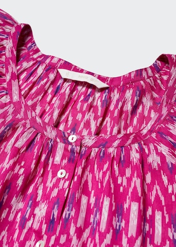 Bluză 'Blush' de la MANGO pe roz