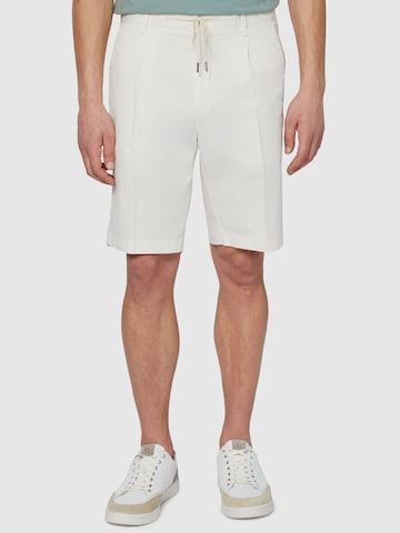 Coupe slim Pantalon Boggi Milano en blanc