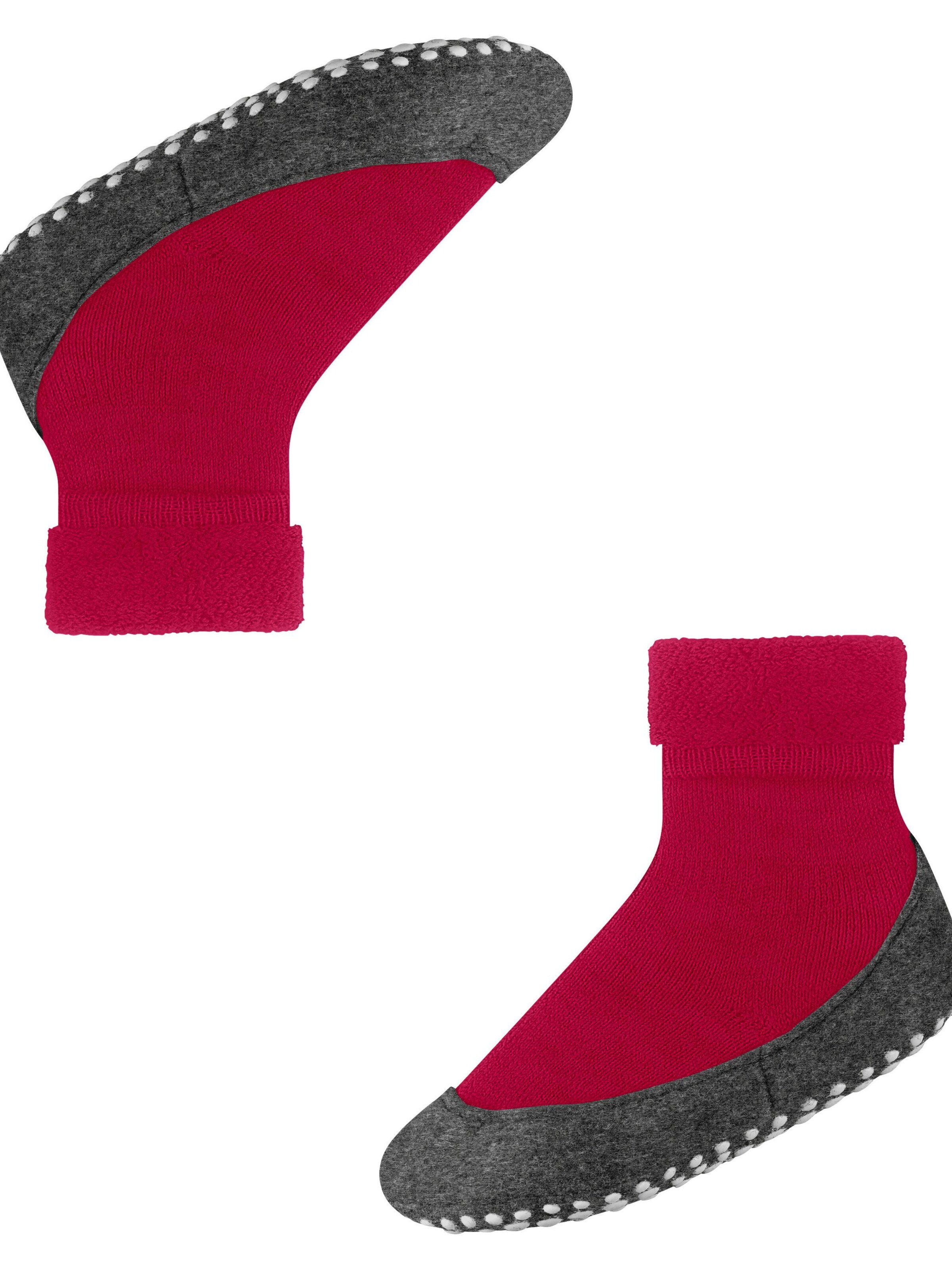 FALKE Socks 'Cosyshoe Teens' in Red