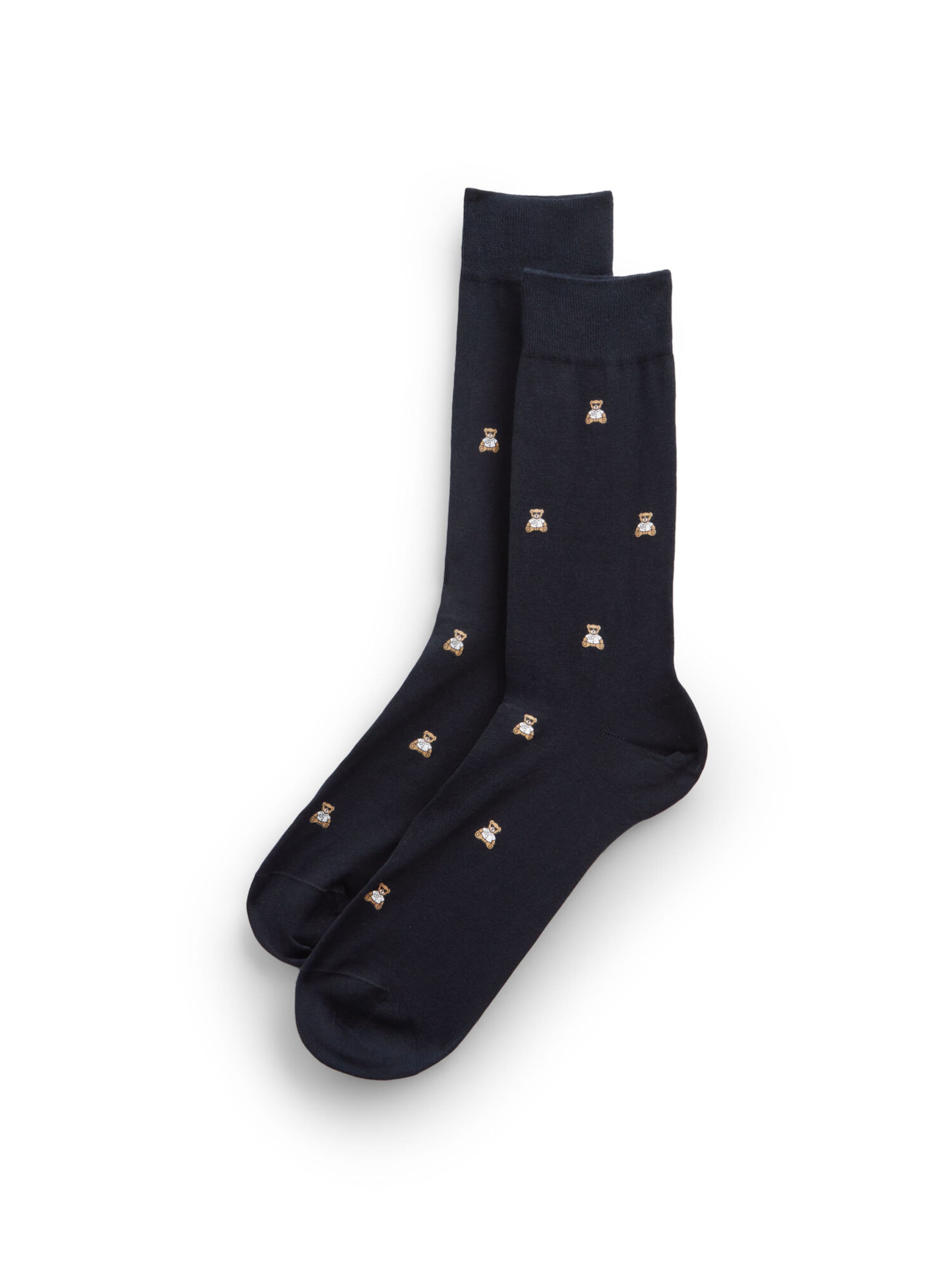 IUMAN Intimissimi Uomo Socks in Blue: front