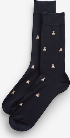 IUMAN Intimissimi Uomo Socks in Blue: front