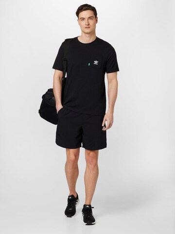 ADIDAS ORIGINALS Koszulka 'Essentials+ Made With Hemp' w kolorze czarny