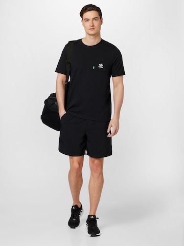 ADIDAS ORIGINALS Shirt 'Essentials+ Made With Hemp' in Black
