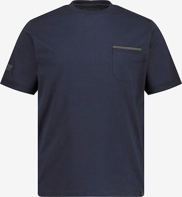 STHUGE Shirt in Blauw: voorkant