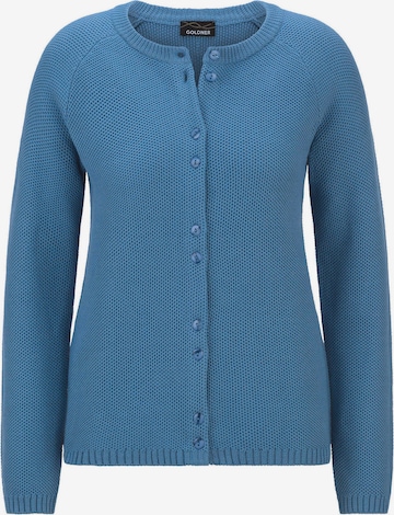 Cardigan Goldner en bleu : devant