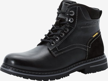 Bottines à lacets 'Boston' CAMEL ACTIVE en noir : devant
