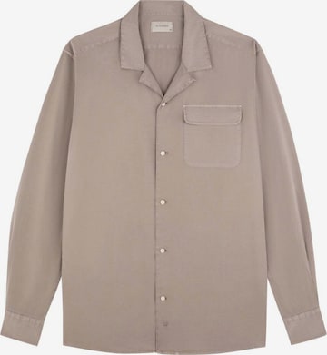 Scalpers Regular fit Button Up Shirt in Brown: front