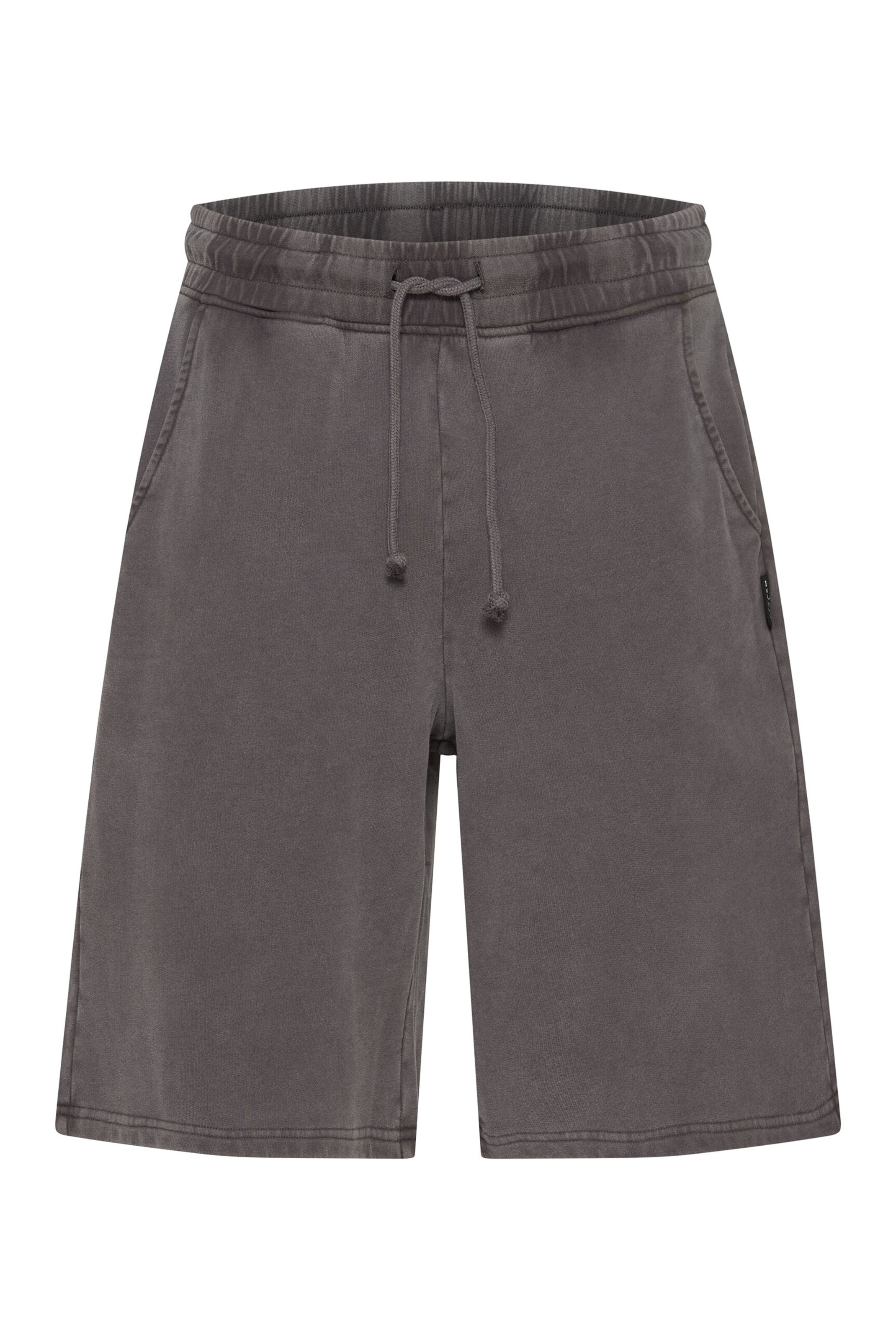 Harlem Soul Regular NI-ALL Sweatshorts in Grau: Vorderseite
