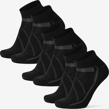 DANISH ENDURANCE Sportssokker 'Aero Cycling Low-Cut' i sort: forside