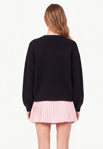 MYMO Knit Cardigan in Black