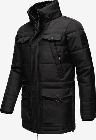 NAVAHOO Winter Jacket 'Luaan' in Black