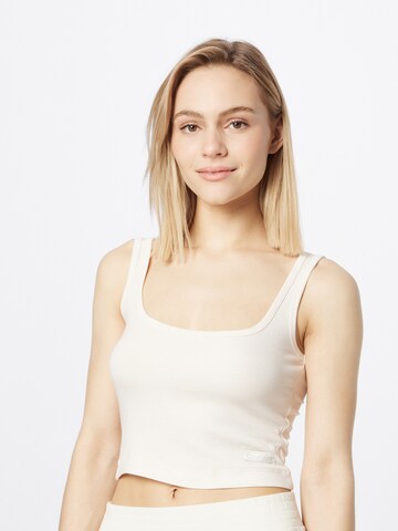 Calvin Klein UnderwearTop - bijela boja: prednji dio